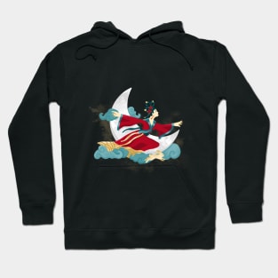 Chang'e, the Chinese Goddess of the Moon Hoodie